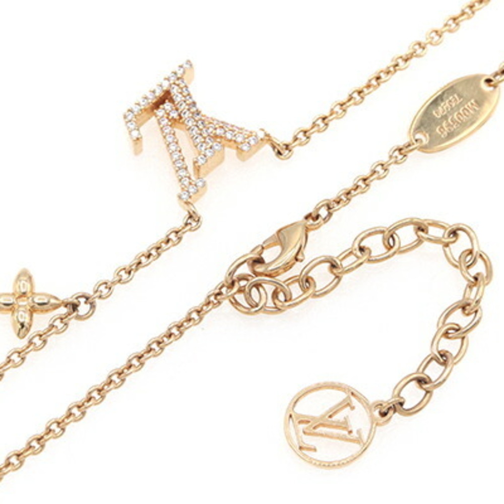LOUIS VUITTON Gold Necklace - Picture 3 of 6
